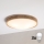 Brilagi - LED-kattovalaisin CARVALHO MODERN SLIM 3xE27/60W/230V Ø 47,5 cm tammi