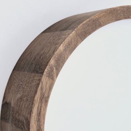 Brilagi - LED Kattovalaisin CARVALHO SLIM 1xE27/60W/230V tammi-pähkinä Ø 27 cm