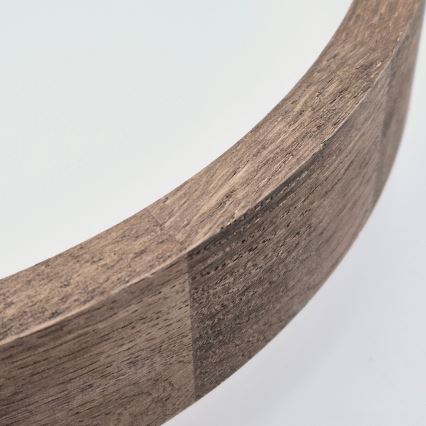 Brilagi - LED Kattovalaisin CARVALHO SLIM 2xE27/60W/230V tammi-pähkinä Ø 37 cm