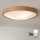 Brilagi - LED-kattovalaisin CARVALHO SLIM 3xE27/15W/230V tammi Ø 47 cm