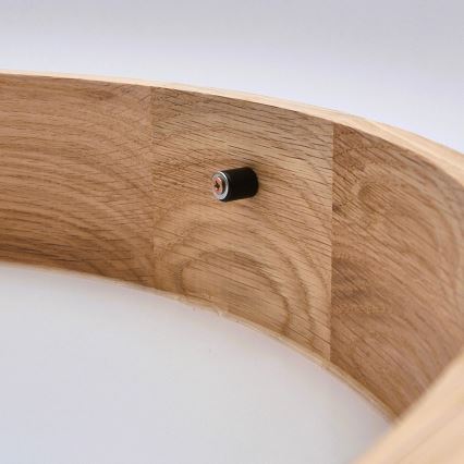 Brilagi - LED Kattovalaisin CARVALHO SLIM 3xE27/60W/230V tammi Ø 47 cm