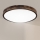 Brilagi - LED-kattovalaisin CARVALHO SLIM SMOKEY LED/36W/230V tammi, halkaisija 47,5 cm