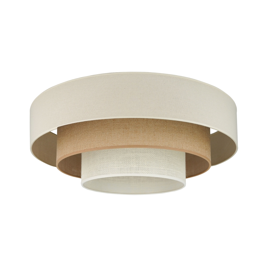 Brilagi - LED Kattovalaisin DENVER LUNETA LED/12W/230V halkaisija 60 cm 3000K/4000K/6400K beige/kerma