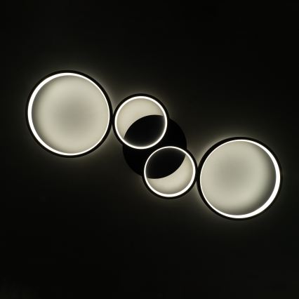 BRILAGI - LED kattovalaisin ECHO LED/40W/230V 4000K 32x90 cm musta