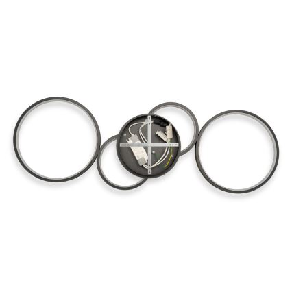 BRILAGI - LED kattovalaisin ECHO LED/40W/230V 4000K 32x90 cm musta
