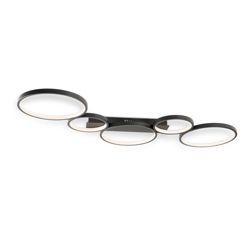 BRILAGI - LED-kattovalaisin ECHO LED/60W/230V 4000K 45x110 cm musta