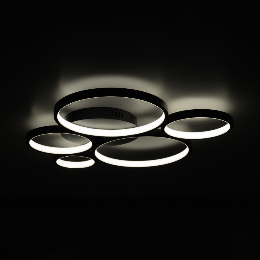 BRILAGI - LED-kattovalaisin ECHO LED/60W/230V 4000K 50x57 cm musta
