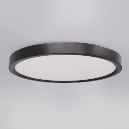Brilagi - LED-kattovalaisin ESTELA LED/18W/230V halkaisija 30 cm musta
