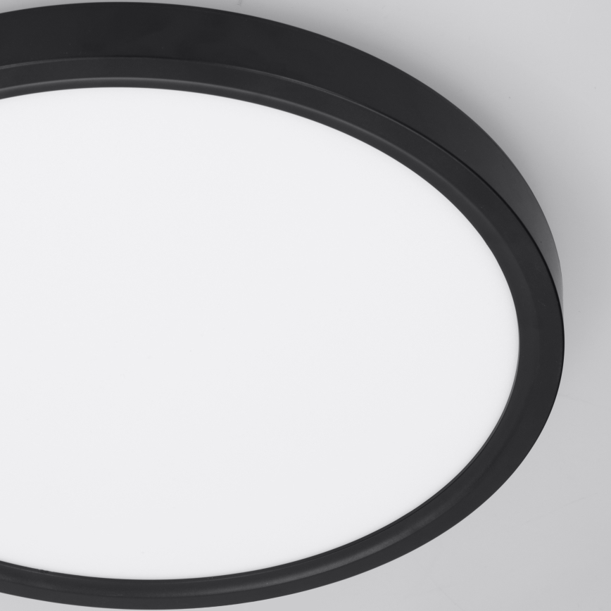 Brilagi - LED-kattovalaisin ESTELA LED/18W/230V halkaisija 30 cm musta