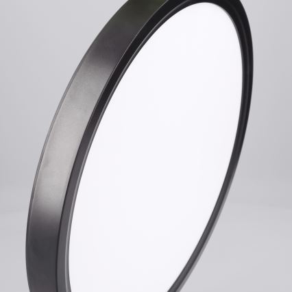 Brilagi - LED-kattovalaisin ESTELA LED/18W/230V halkaisija 30 cm musta