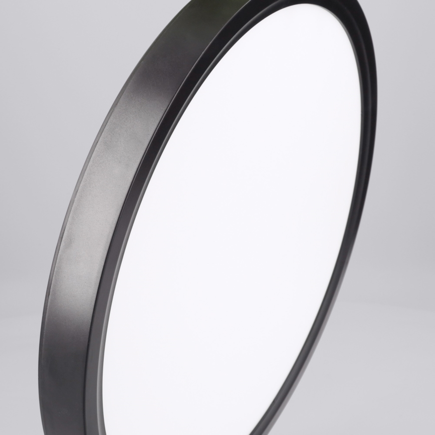 Brilagi - LED-kattovalaisin ESTELA LED/18W/230V halkaisija 30 cm musta