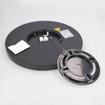 Brilagi - LED-kattovalaisin ESTELA LED/18W/230V halkaisija 30 cm musta