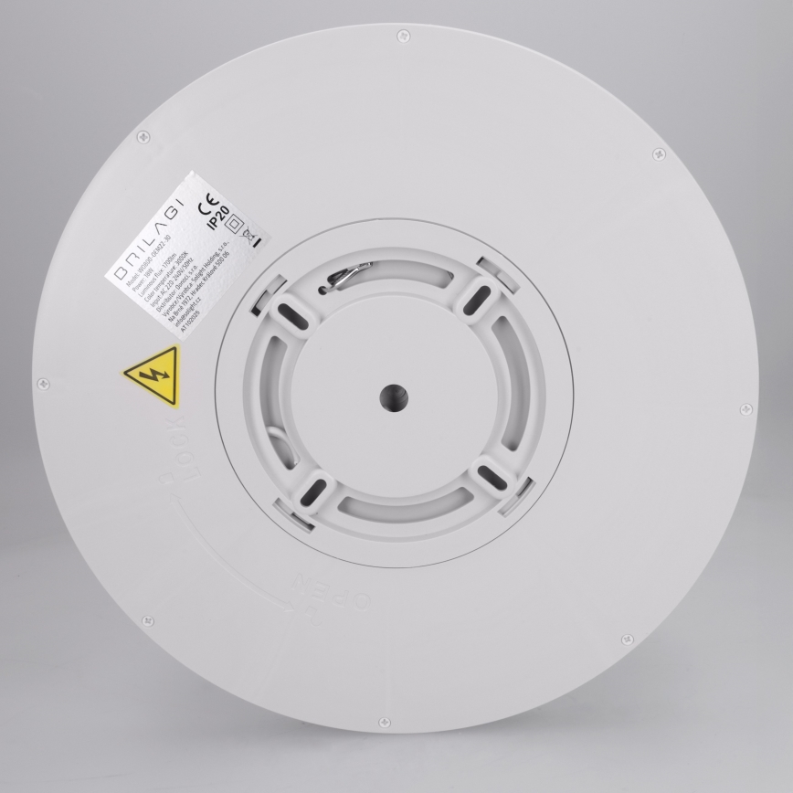 Brilagi - LED-kattovalaisin ESTELA LED/18W/230V halkaisija 30 cm valkoinen