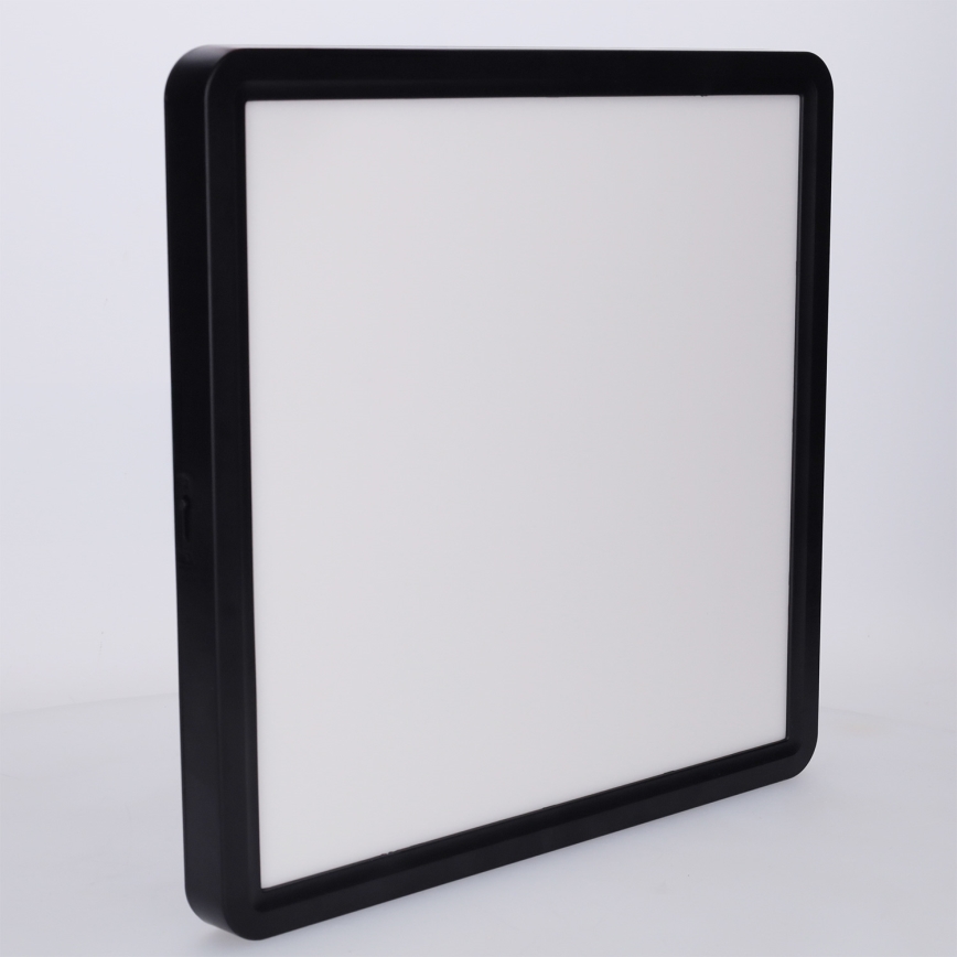 Brilagi - LED-kattovalaisin ESTELA SQUARE LED/24W/230V 31x31 cm musta