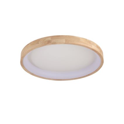 Brilagi - LED-kattovalaisin FALCON WOOD LED/60W/230V 3000/4000/6000K, halkaisija 80 cm, puinen