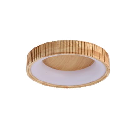 Brilagi - LED-kattovalaisin FALCON WOOD MODERN LED/30W/230V 3000/4000/6000K halkaisija 45 cm puu