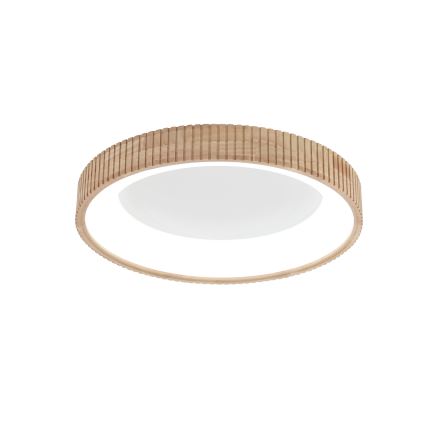 Brilagi - LED-kattovalaisin FALCON WOOD MODERN LED/40W/230V 3000/4000/6000K halkaisija 60 cm puinen