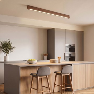 BRILAGI - LED-kattovalaisin GARDALINE LED/90W/230V 120 cm tammi