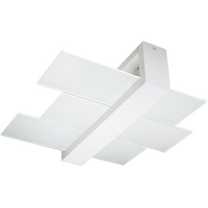 Brilagi - LED-kattovalaisin HERA 2xE27/7,5W/230V 43x43 cm valkoinen
