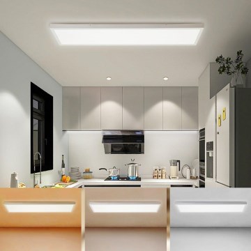 Brilagi - LED-kattovalaisin kylpyhuoneeseen FRAME LED/50W/230V 30x120 cm 3000/4000/6000K IP44 valkoinen