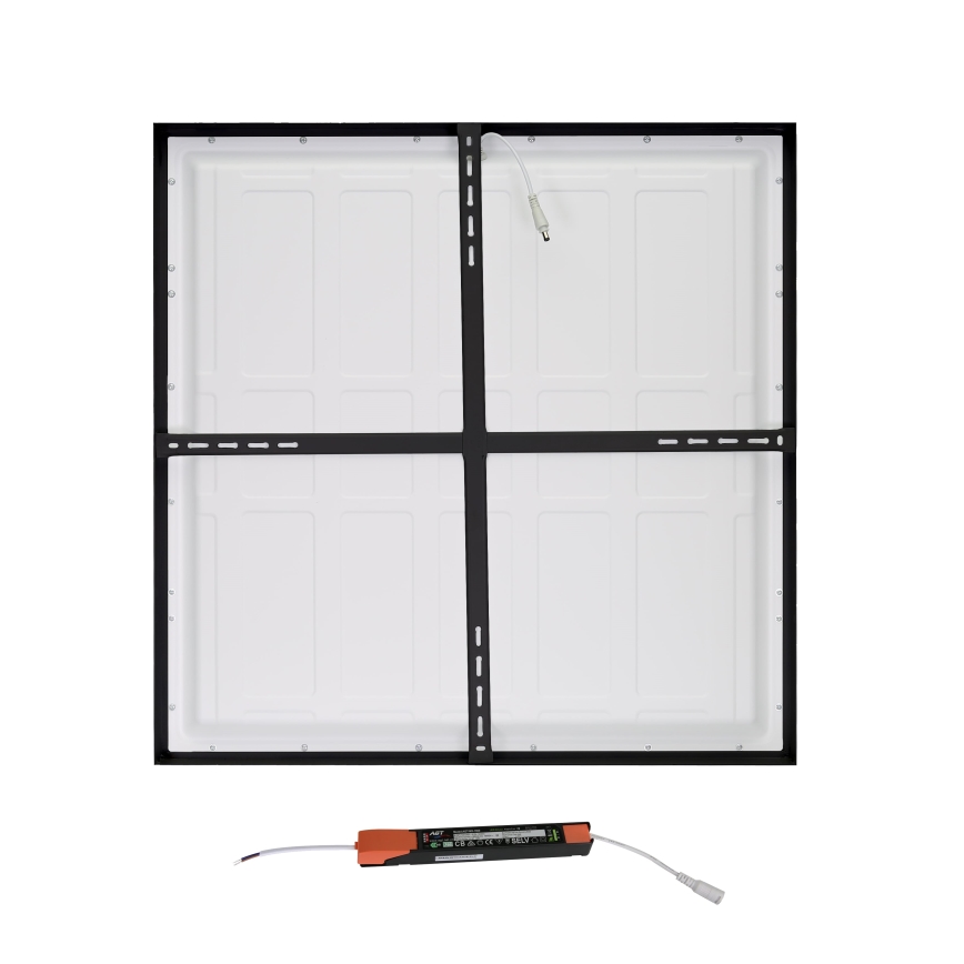 Brilagi - LED-kattovalaisin kylpyhuoneeseen FRAME LED/50W/230V 60x60 cm IP44 musta