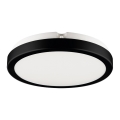 Brilagi - LED-kattovalaisin kylpyhuoneeseen PERA LED/18W/230V halkaisija 22 cm IP65 musta