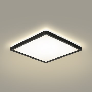 Brilagi - LED-kattovalaisin kylpyhuoneeseen ULTRA SLIM LED/18W/230V 30x30 cm musta IP54