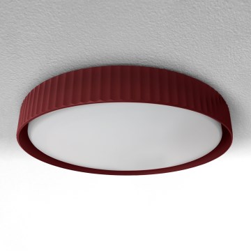 Brilagi - LED-kattovalaisin LUCIA LED/24W/230V halkaisija 31 cm punainen