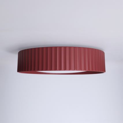 Brilagi - LED-kattovalaisin LUCIA LED/24W/230V halkaisija 31 cm punainen