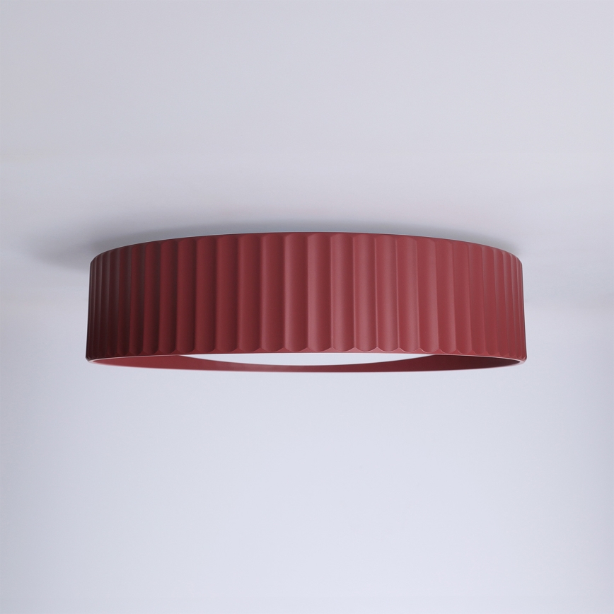 Brilagi - LED-kattovalaisin LUCIA LED/24W/230V halkaisija 31 cm punainen