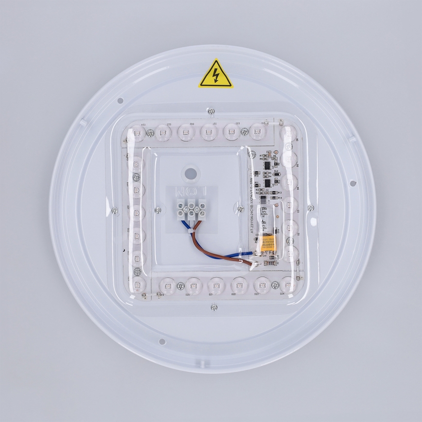 Brilagi - LED-kattovalaisin LUCIA LED/24W/230V halkaisija 31 cm punainen