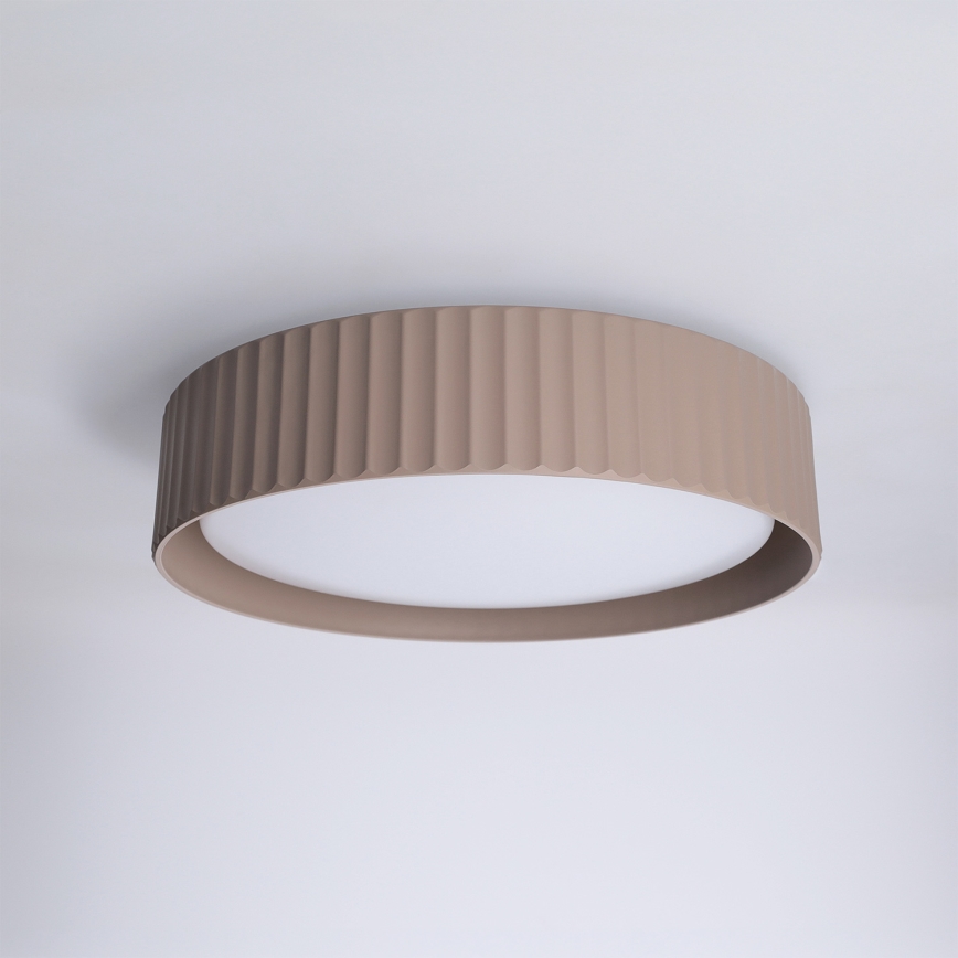 Brilagi - LED-kattovalaisin LUCIA LED/24W/230V halkaisija 31 cm ruskea