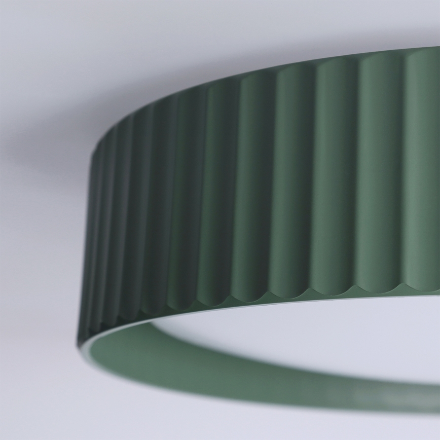 Brilagi - LED-kattovalaisin LUCIA LED/24W/230V, halkaisija 31 cm, vihreä