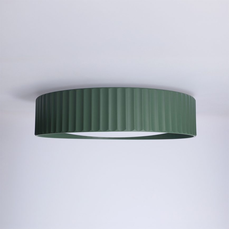 Brilagi - LED-kattovalaisin LUCIA LED/24W/230V, halkaisija 31 cm, vihreä