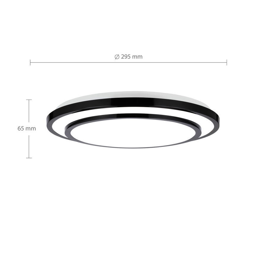 Brilagi - LED-kattovalaisin LUCIANO LED/24W/230V, halkaisija 29,5 cm