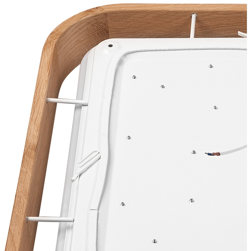 Brilagi - himmennettävä LED-kattovalaisin MANAROLA CUBIC LED/24W/230V 45x45 cm 3000-6500K tammi + kaukosäädin