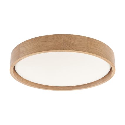 Brilagi - LED-kattovalaisin MANAROLA PLAIN LED/24W/230V 3000K, Ø 41 cm, tammi
