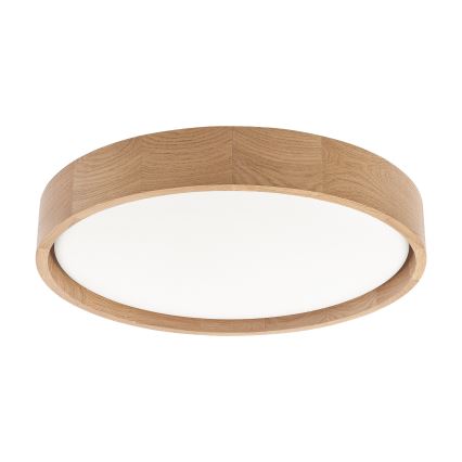 Brilagi - LED-kattovalaisin MANAROLA PLAIN LED/24W/230V 4000K, halkaisija 41 cm, tammi