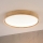 Brilagi - LED-kattovalaisin MANAROLA PLAIN LED/36W/230V 3000K Ø 48 cm tammi