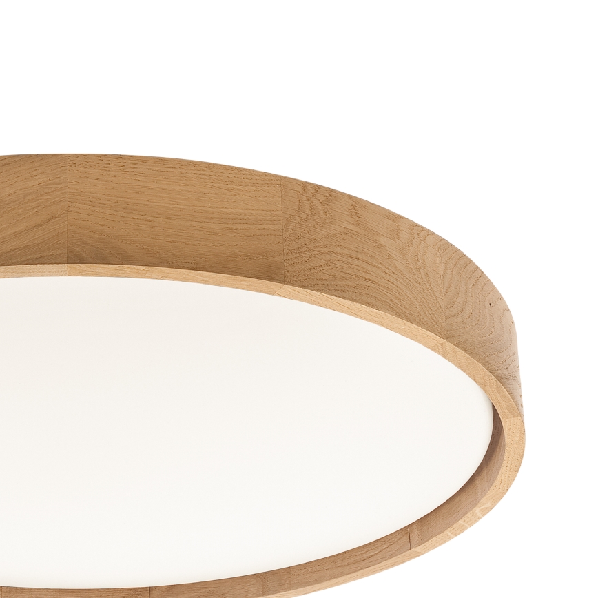 Brilagi - LED-kattovalaisin MANAROLA PLAIN LED/36W/230V 3000K Ø 48 cm tammi