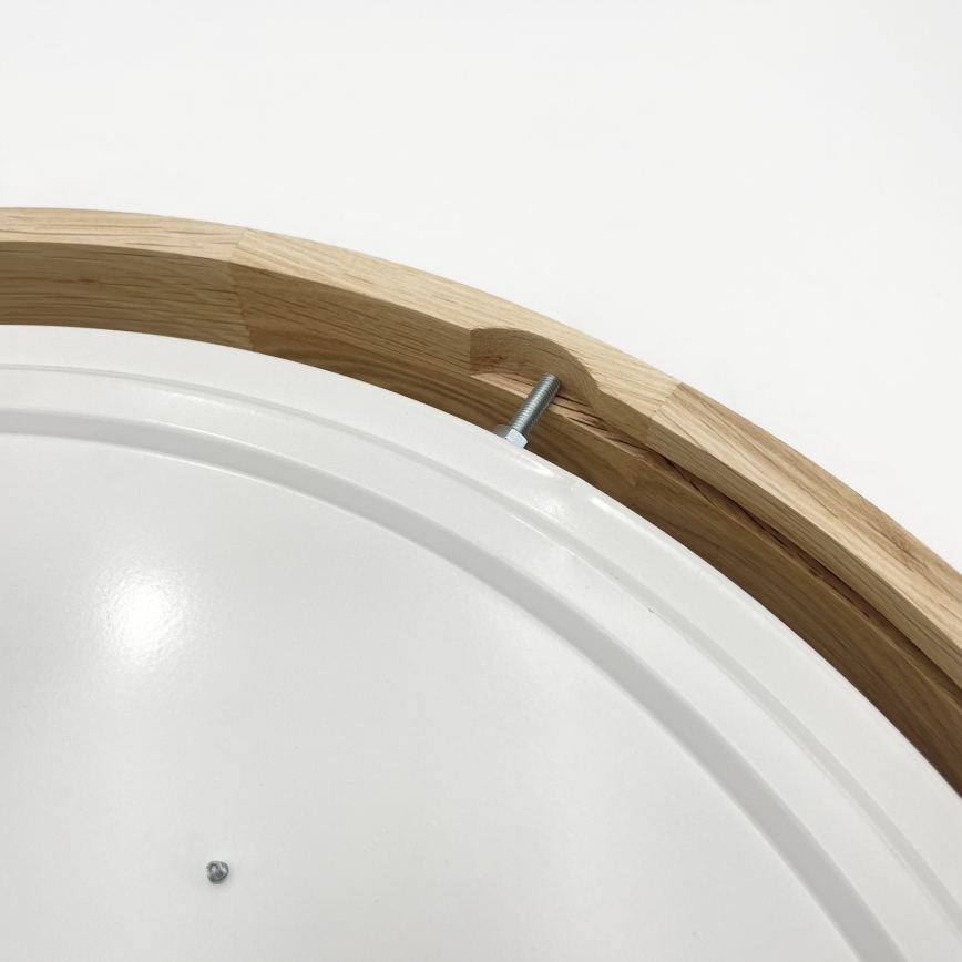 Brilagi - LED-kattovalaisin MANAROLA PLAIN LED/36W/230V 3000K Ø 48 cm tammi