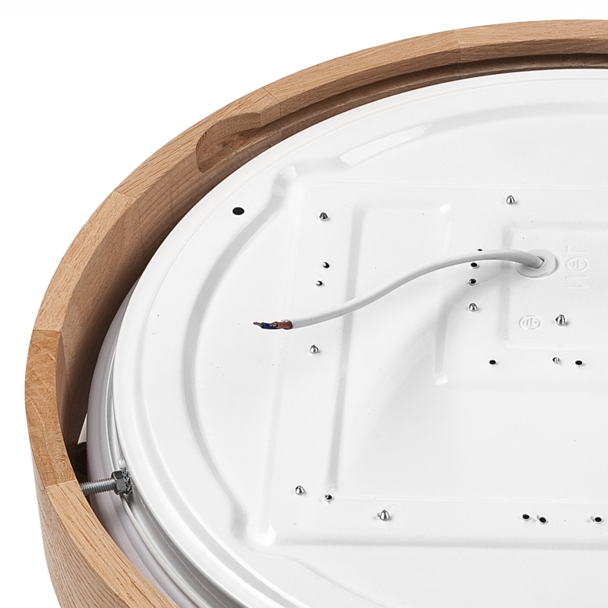 Brilagi - LED-kattovalaisin MANAROLA SIMPLE LED/24W/230V 3000K tammi Ø 41 cm