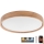 Brilagi - LED-kattovalaisin MANAROLA SMART LED/36W/230V 2700-6500K tammi halkaisija 51 cm Wi-Fi + kauko-ohjaus Tuya