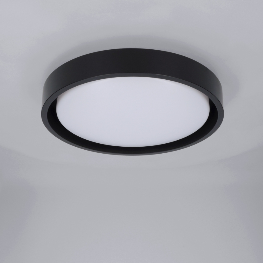 Brilagi - LED-kattovalaisin MATTEO LED/24W/230V, halkaisija 31 cm, musta