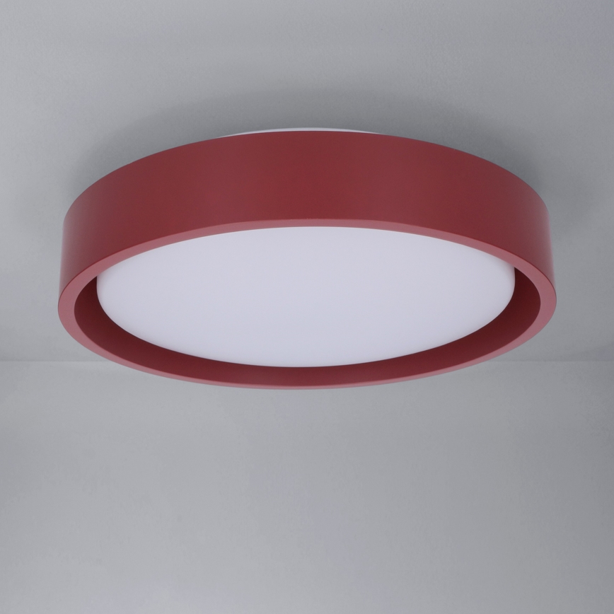 Brilagi - LED-kattovalaisin MATTEO LED/24W/230V, halkaisija 31 cm, punainen