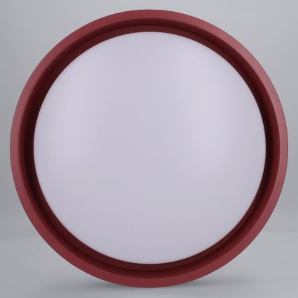 Brilagi - LED-kattovalaisin MATTEO LED/24W/230V, halkaisija 31 cm, punainen