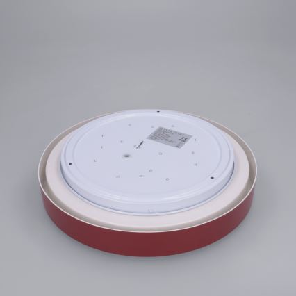 Brilagi - LED-kattovalaisin MATTEO LED/24W/230V, halkaisija 31 cm, punainen