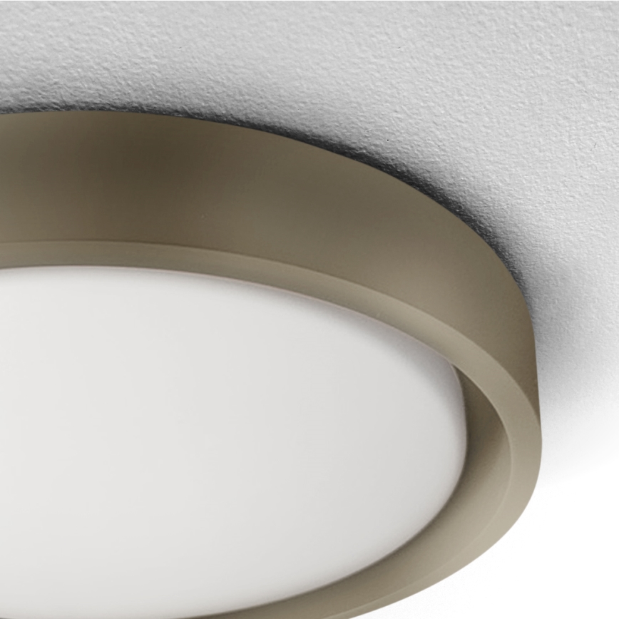 Brilagi - LED-kattovalaisin MATTEO LED/24W/230V, halkaisija 31 cm, taupe