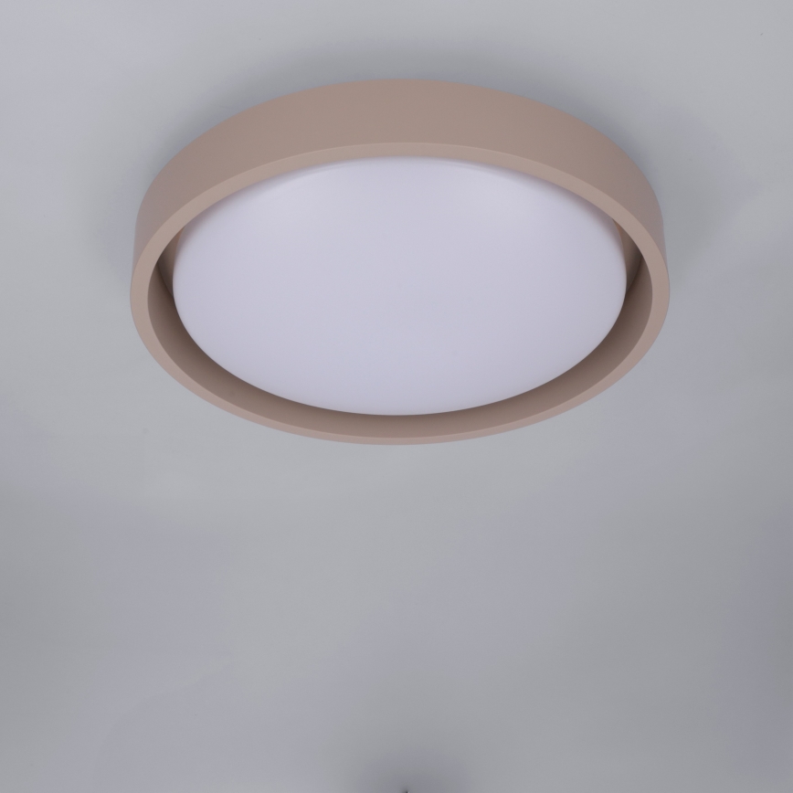 Brilagi - LED-kattovalaisin MATTEO LED/24W/230V, halkaisija 31 cm, taupe