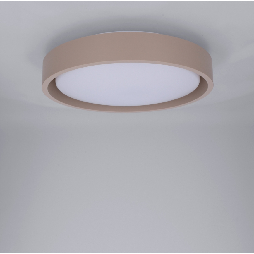 Brilagi - LED-kattovalaisin MATTEO LED/24W/230V, halkaisija 31 cm, taupe